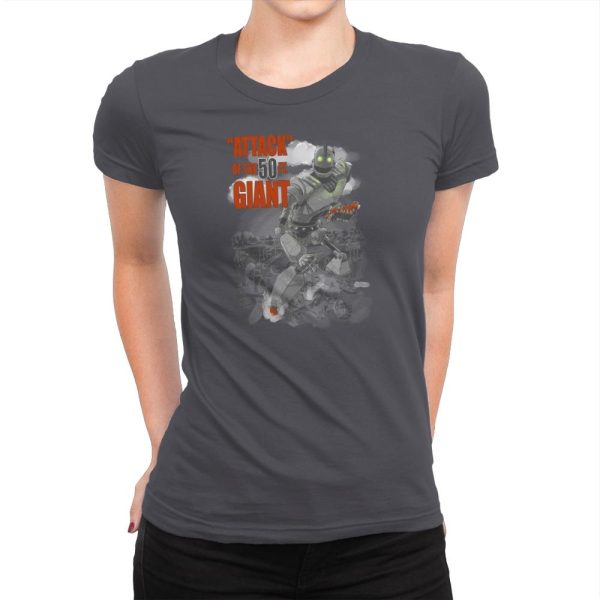Attack  of the 50 ft Giant Exclusive - Womens Premium Online Sale - Image 2