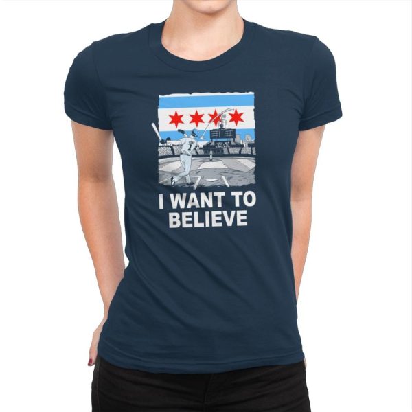 Chi Want To Believe Exclusive - Womens Premium on Sale - Image 4