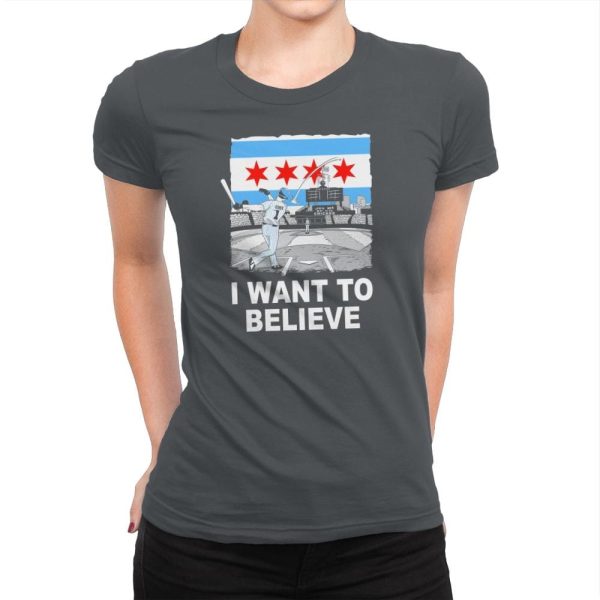 Chi Want To Believe Exclusive - Womens Premium on Sale - Image 3