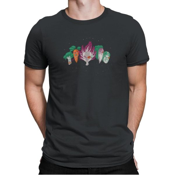 Space Veggie Warriors - Kamehameha Tees - Mens Premium on Sale - Image 3
