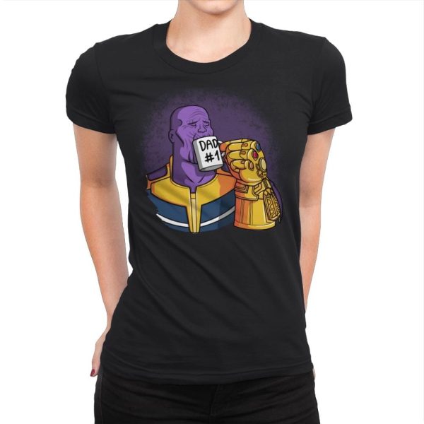 DAD Number 1 - Raffitees - Womens Premium Fashion