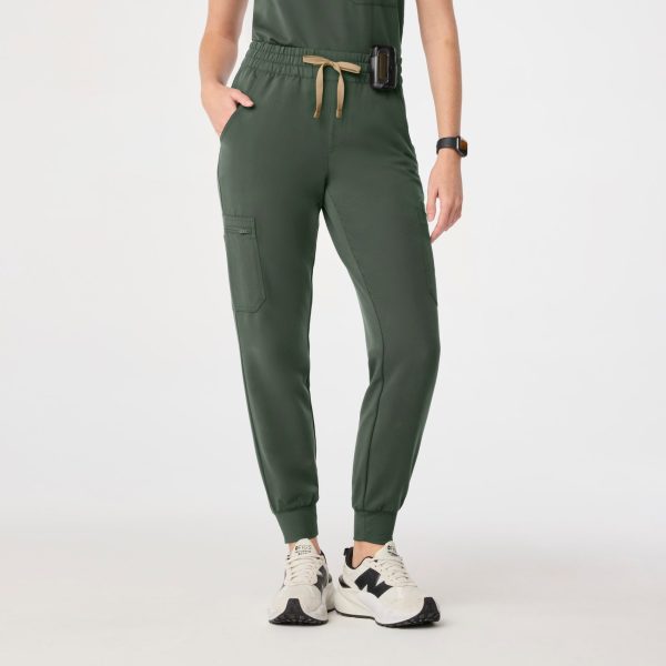 women s Moss High Waisted Uman Relaxed - Jogger Scrub Pant Hot on Sale