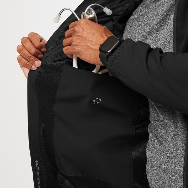 men s Black Cobaki -  Scrub Jacket (3XL-6XL) Hot on Sale - Image 5