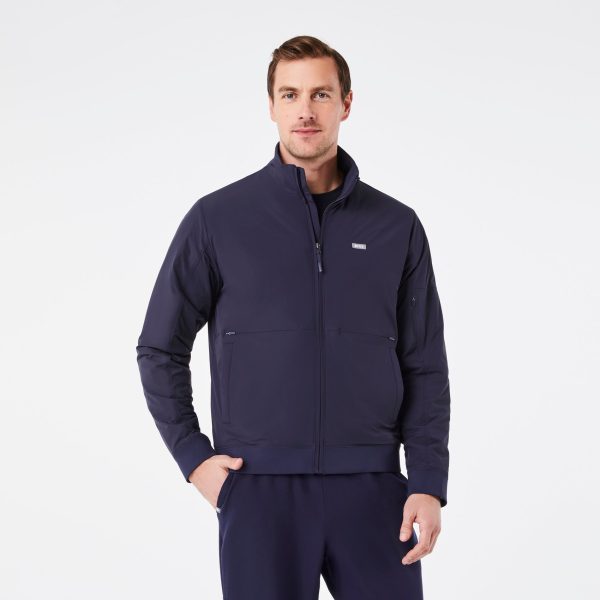 men s Navy On-Shift Float - Bomber Jacket™ For Cheap