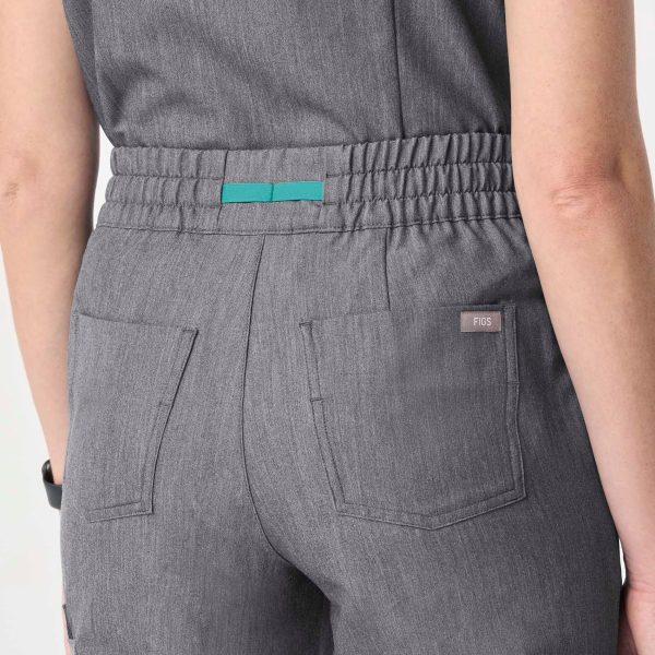women s Graphite High Waisted Dowa - Petite Scrub Pant Supply - Image 5