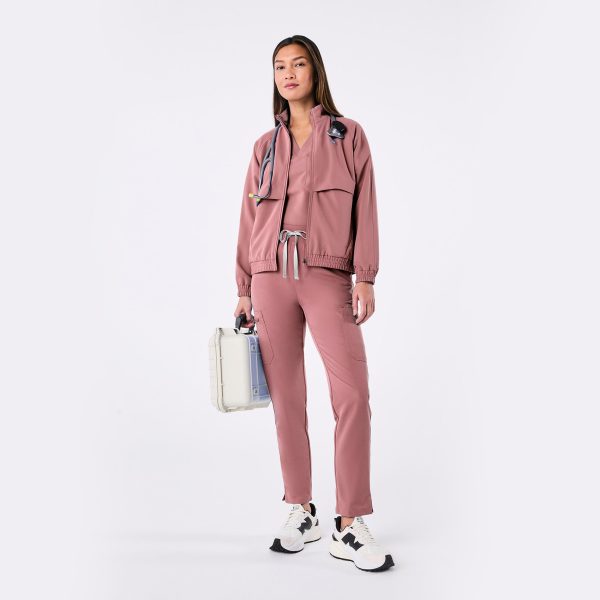 women s Mauve Sydney -  Scrub Jacket (3XL-6XL) For Discount - Image 2