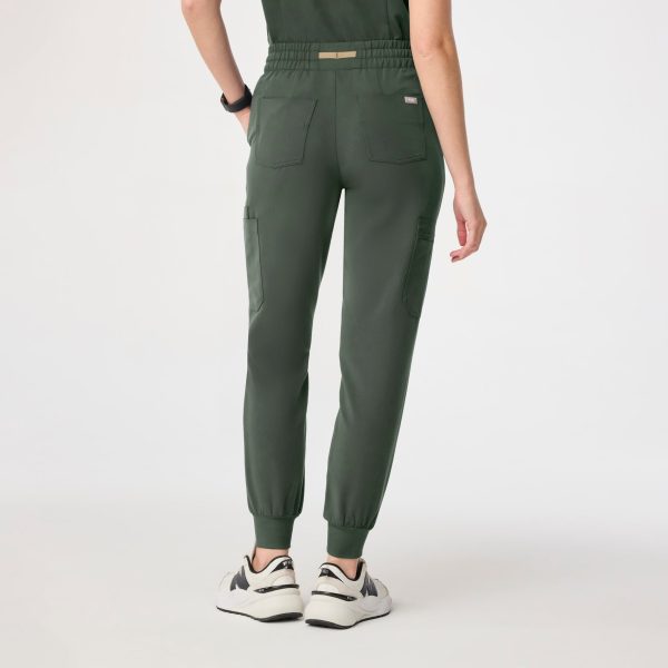 women s Moss High Waisted Uman Relaxed - Jogger Scrub Pant Hot on Sale - Image 4
